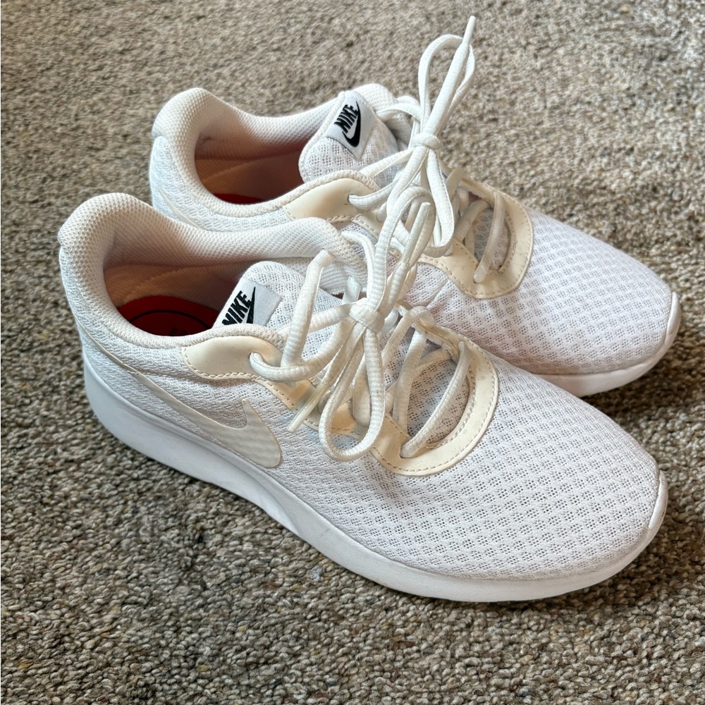 Nike Women's White Mesh Sneakers